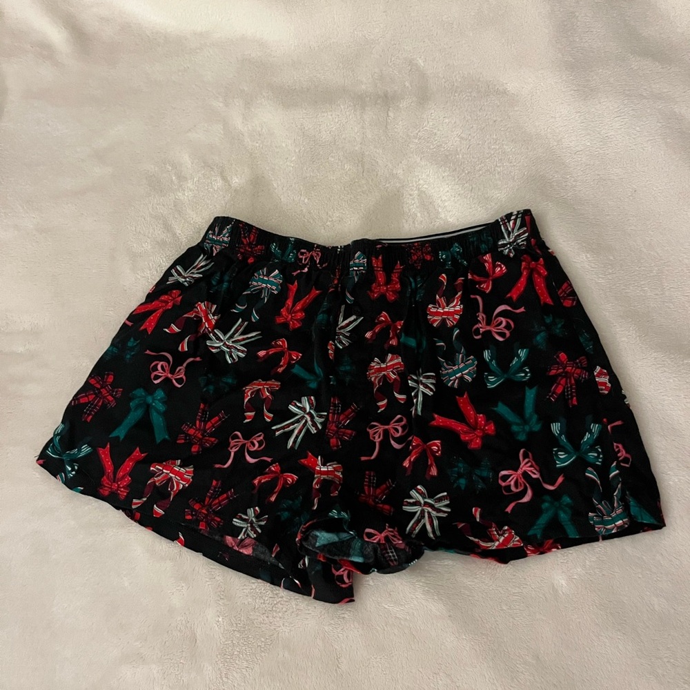 Victoria's Secret PINK Bow Print Shorts